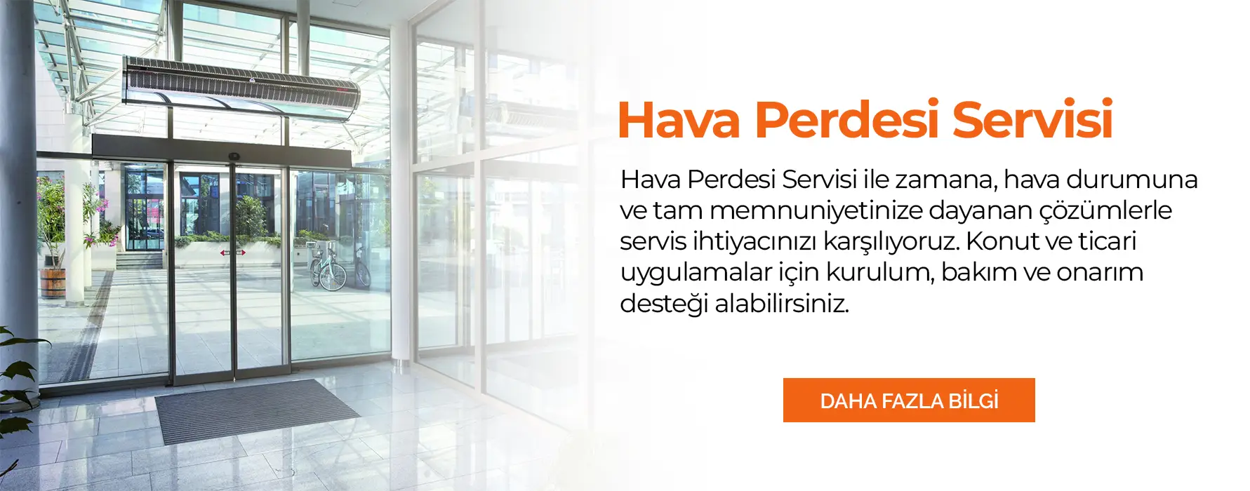 Hava Perdesi Servisi ve Bakımı