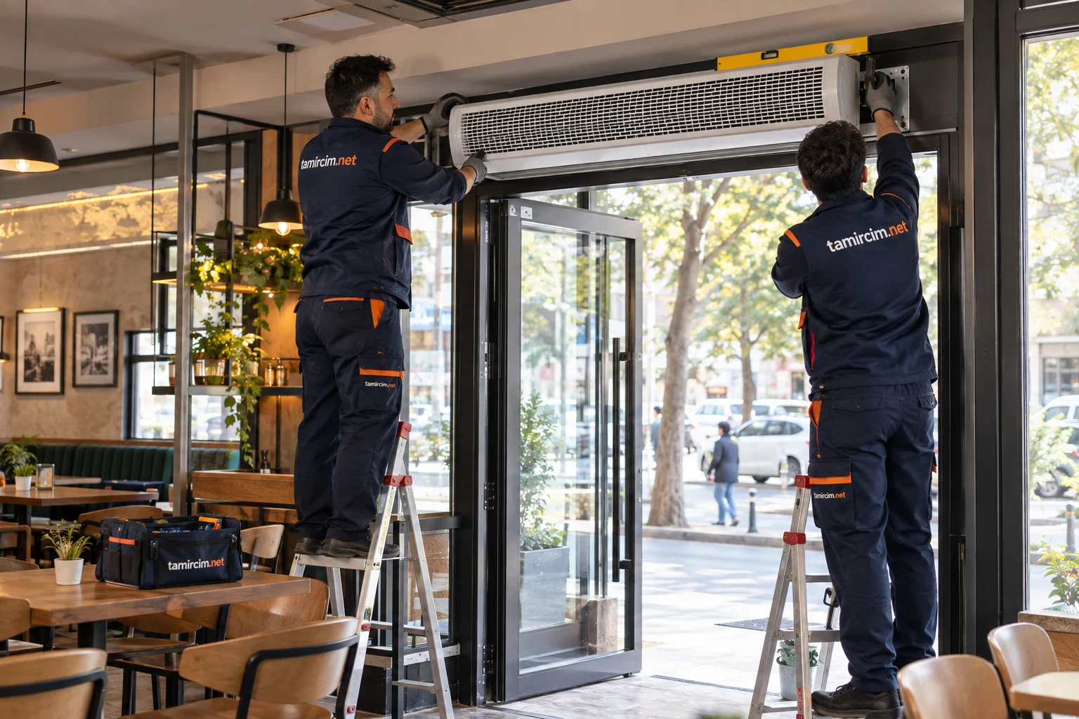 Hava Perdesi Montajı teknik servis